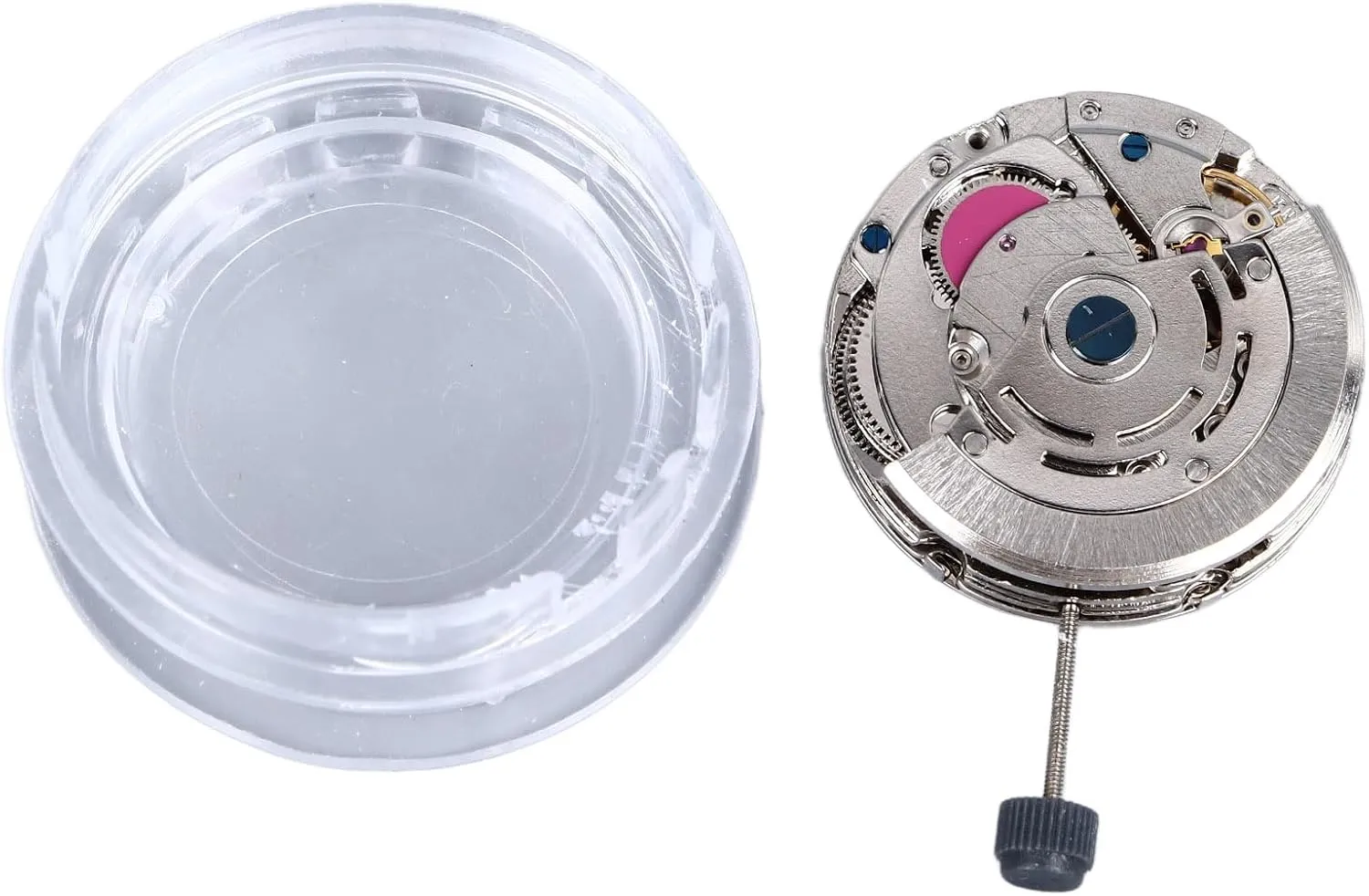 for Accurate Timekeeping Professional 6 Pin 8205 Automatic interdependent unsafe plot Mechanical Watch Movement, Durable Metal Replacement Part 