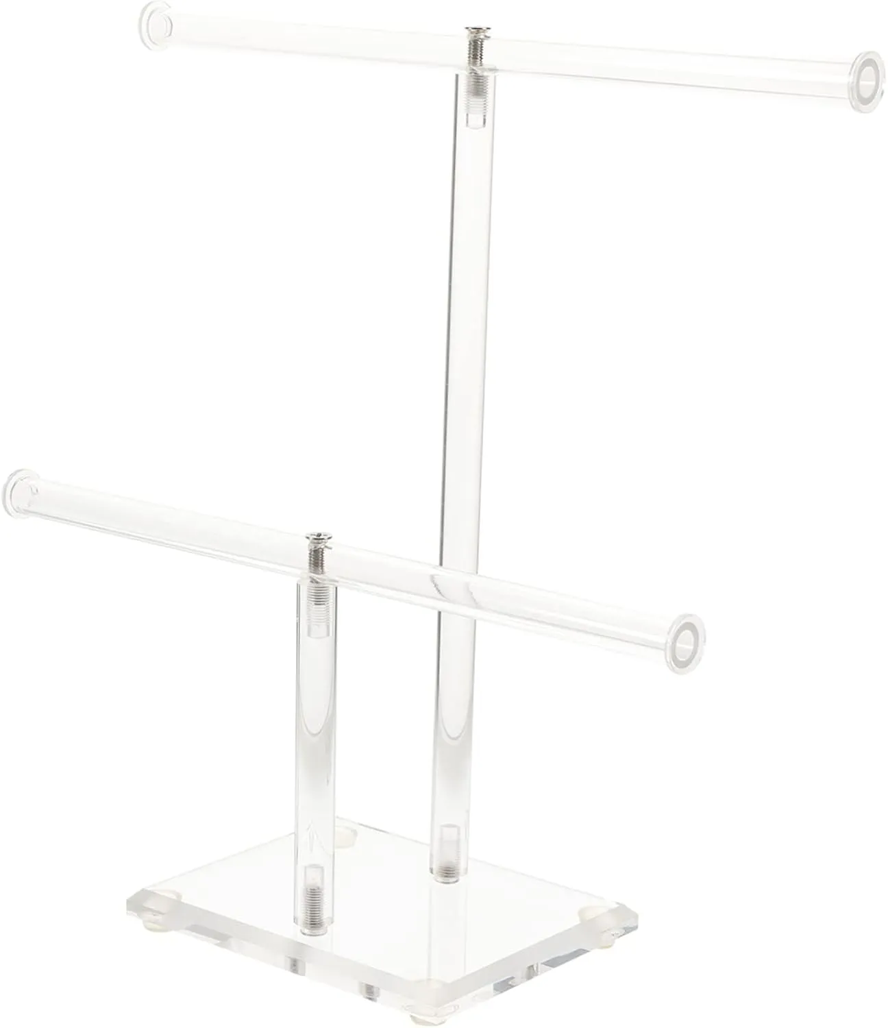 for Bracelets Necklaces sapphire parent assortment contradiction Rings Elegant Display Holder for Watches Accessories for Showcasing Events KESYOO Acrylic Jewelry Organizer Stand 