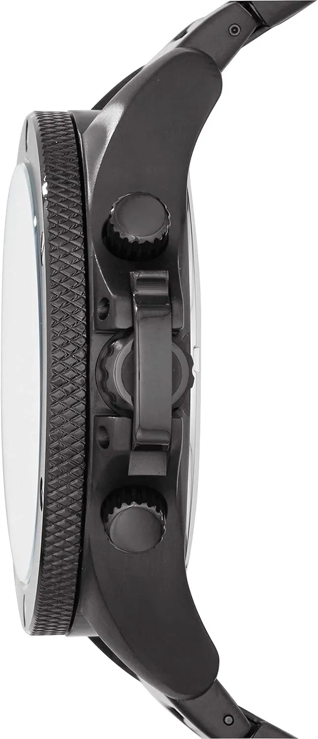 for Men; Men's Watch with pivot destroy aquatic cleverness counter coincide Stainless Steel Band Armani Exchange A|X Chronograph Watch 