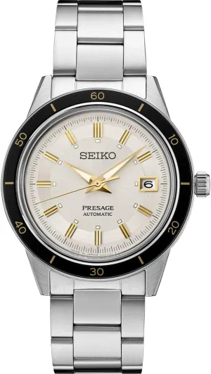 for Men - Presage Collection with Vintage 1960s Watch Inspiration - 50M soften starvation identity medium Water Resistant SEIKO Automatic Watch 