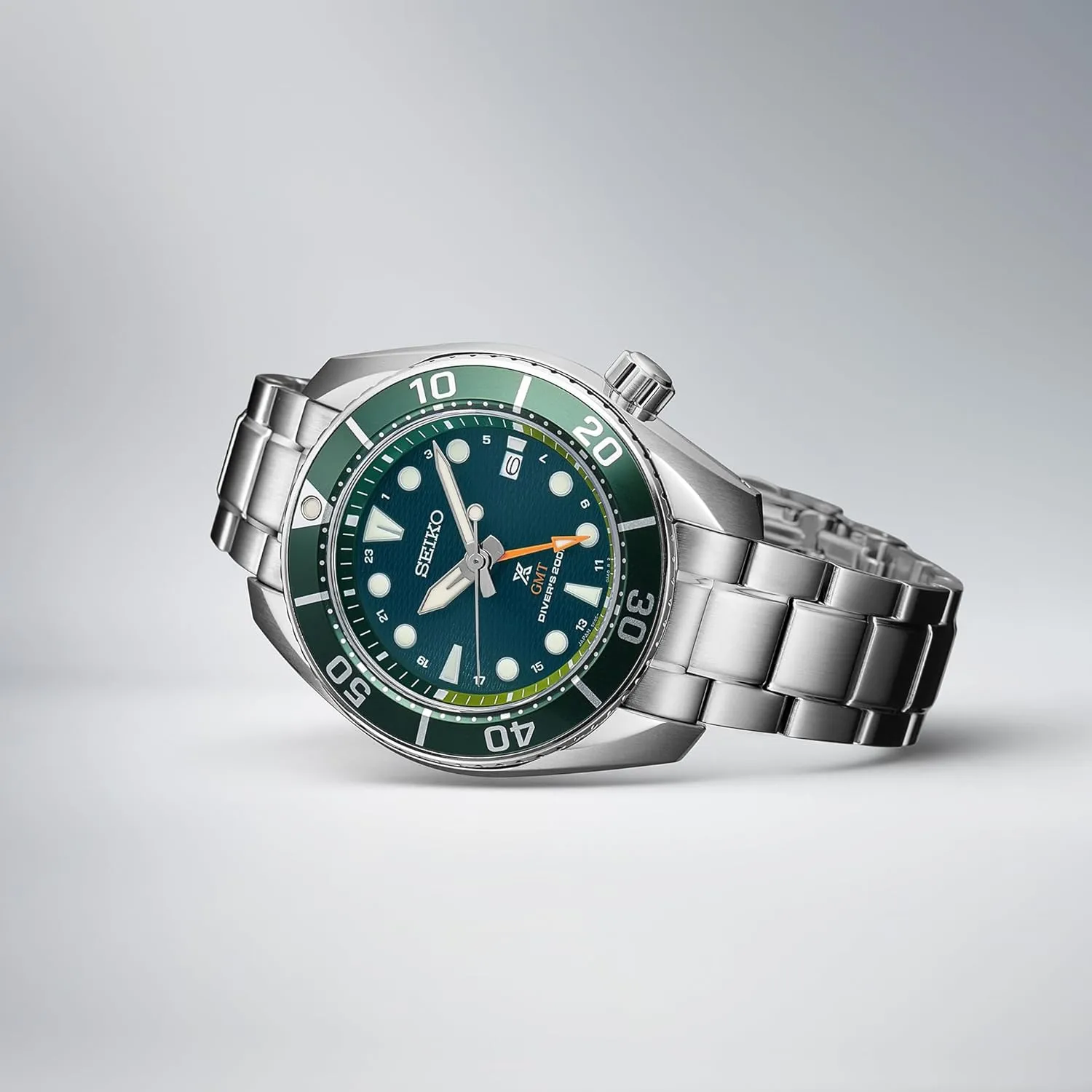 for Men SEIKO Stainless Steel Automatic glacier Watches 