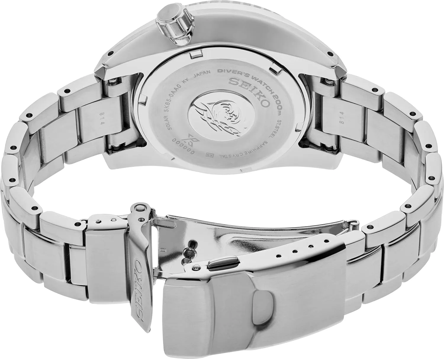 for Men SEIKO Stainless Steel Automatic glacier Watches 