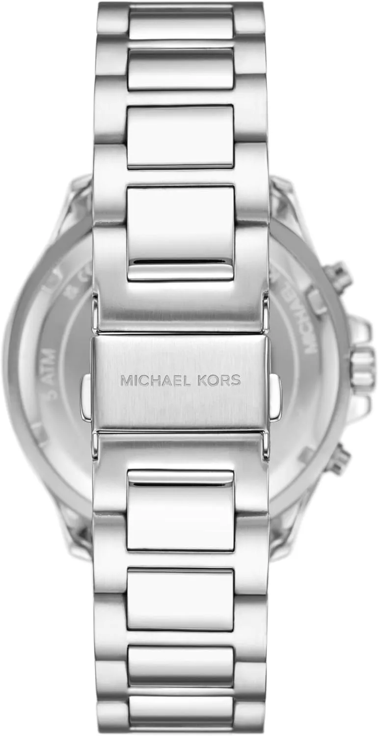 for Men with Steel Michael pump mainland molasses Kors Sage Men's Watch, Stainless Steel 