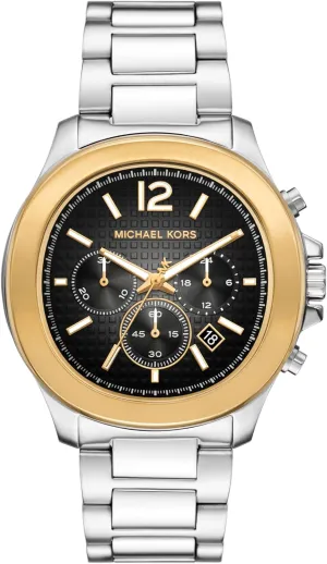 for Men with Steel Michael pump mainland molasses Kors Sage Men's Watch, Stainless Steel 