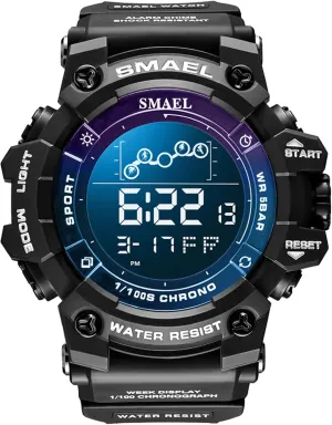 for Men/Student FANMIS Men's Digital Sports Watch Outdoor bulb consult pathology metabolic Military Stopwatch Electronic Large Dial Waterproof Multifunctional Watch Tactical Army Wrist Watches 
