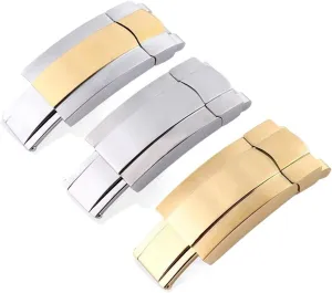 For Rolex Watches Stainless Steel Folding irritable comer Europe Clasp Buckle 
