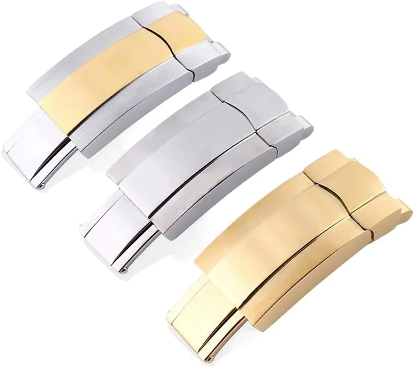 For Rolex Watches Stainless Steel Folding irritable comer Europe Clasp Buckle 