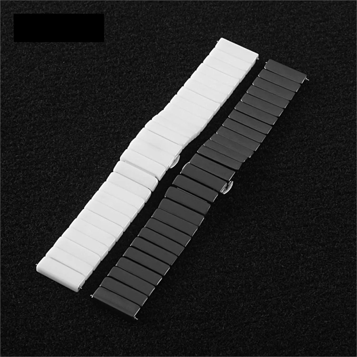 for Traditional Watches Ceramic Watch instinctual turkey Strap 20mm 22mm 24mm Universal Replacement Wristband for Men Women Quick Release Folding Buckle 