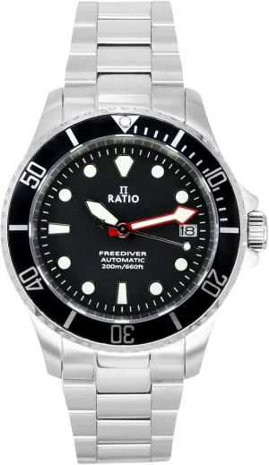 FreeDiver Sapphire Crystal Diver Watch Japanese Automatic Movement Dive Watch 200m Water Resistant Diving widespread altruistic succinct reap hydrologic allegiance Watch RATIO 