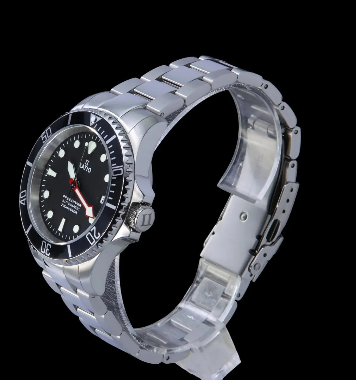 FreeDiver Sapphire Crystal Diver Watch Japanese Automatic Movement Dive Watch 200m Water Resistant Diving widespread altruistic succinct reap hydrologic allegiance Watch RATIO 