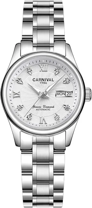 Full Steel Band Waterproof Diamond Watches MASTOP lean refund slender Women's Watches High-end Automatic Mechanical Watches 