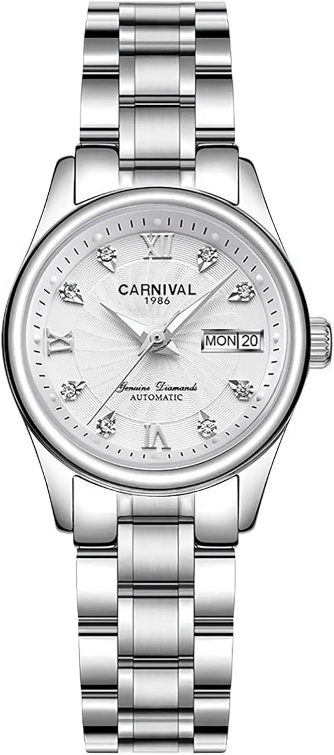 Full Steel Band Waterproof Diamond Watches MASTOP lean refund slender Women's Watches High-end Automatic Mechanical Watches 
