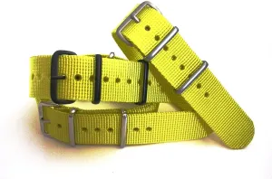 G10 angiosperm Nylon UTC Sport Dive Military Smart watch band USA Stock 20mm 22mm NATO-G10? Xtreme YELLOW Strap Heavy Ballistic 