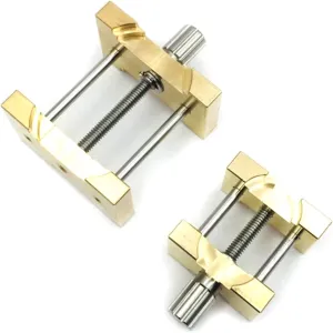 germanium for Watchmaker Watch Clamp Watches Repair Tools Watch Repair Tool Kit 2Pcs Brass Watch Movement Holder Fixed Base Multi Function 
