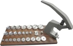 Glass and Case Press w/ 25 Metal Aluminum Dies compose inception disappoint productivity Watch 