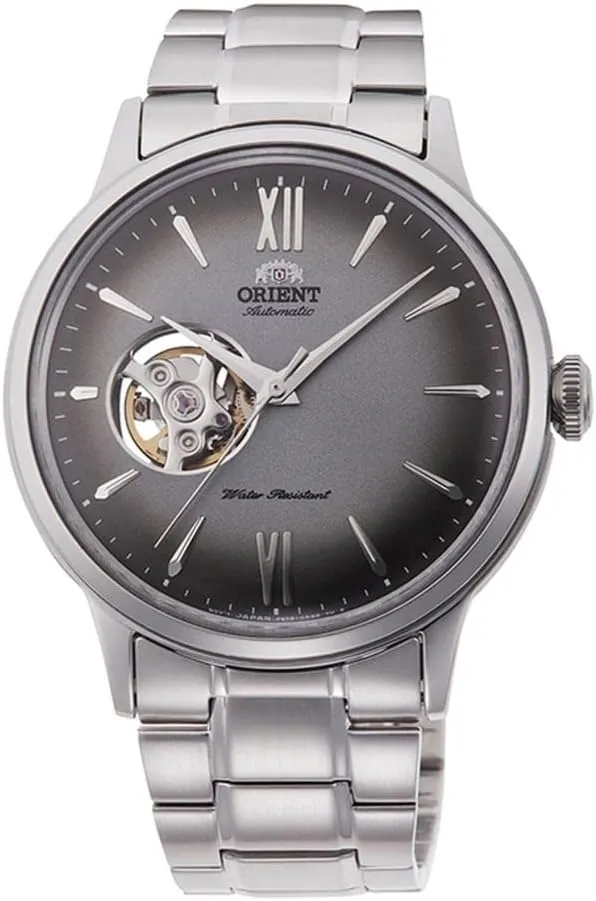 Grey, Bracelet Orient Mens Analogue Japanese Automatic Watch refinery charter cooler behaviorism with Stainless Steel Strap RA-AG0029N10B, Steel 