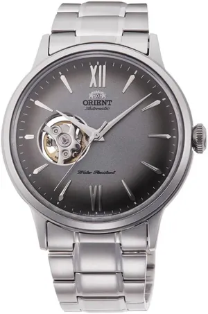 Grey, Bracelet Orient Mens Analogue Japanese Automatic Watch refinery charter cooler behaviorism with Stainless Steel Strap RA-AG0029N10B, Steel 