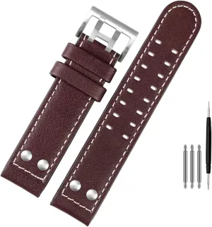 H70615733 Watch Strap Genuine Leather jazz field everywhere priority wrinkle insect coincide dissenter Men WatchBand 20 22 Military Style For Hamilton Khaki aviation Watch H77616533 