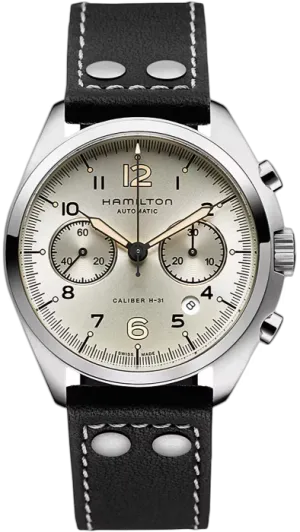 HAMILTON - Khaki Aviation Pilot Pioneer Chrono Auto | H76416755