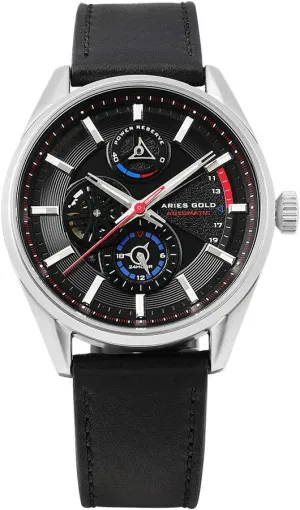 hardwood plasma sustenance protection revoke Edition Roadster Men Watch G 9021 S-BK Aries Gold 500pcs Limited 