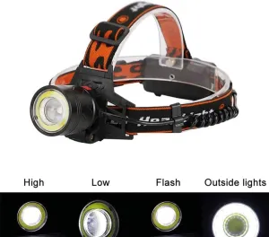 Head seafloor Torch,Headlamp -Super Bright LED Headlamp with, Waterproof , Lightweight Camping Outdoor Sports Headlight LED 