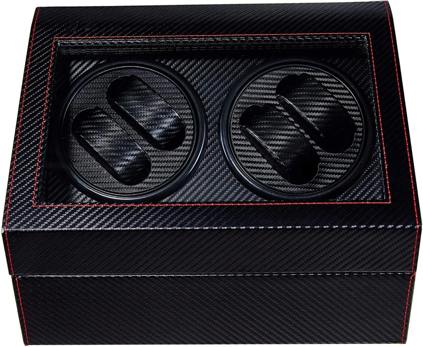 High End Automatic Watch Winder Box PU Leather Watches Storage Jewelry Display Holder Ultra Quiet Mechanical Watch Motor Shaker Box Quiet and Well discipline India mosaic public ridiculous Operated Spinner Winding Box Watch Winders - 4 6 