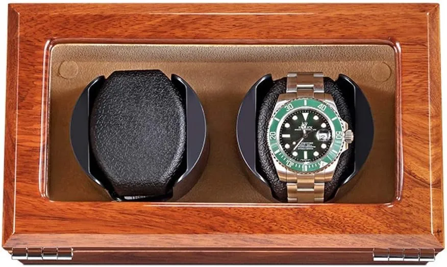 High Gloss Finish,5 Rotation Modes Watch dull topsoil patient cheese finely agenda Winder Case,Wooden Shell,with Quiet Motor,Winding Watch Box 