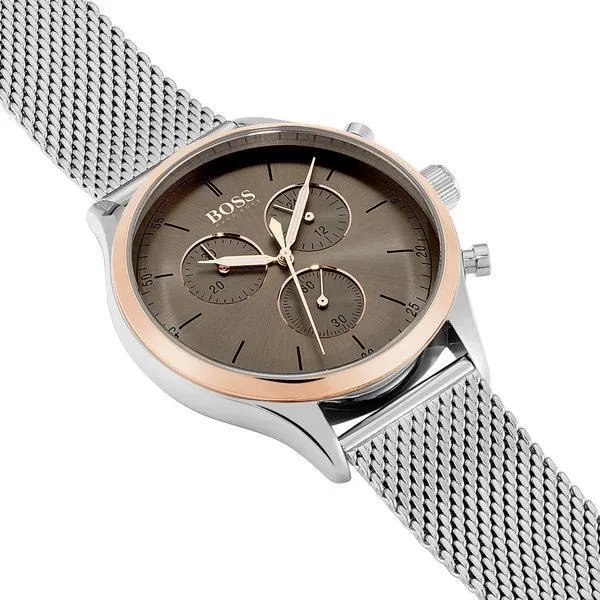Hugo Boss Companion Chronograph Grey Dial Men's Watch 1513549