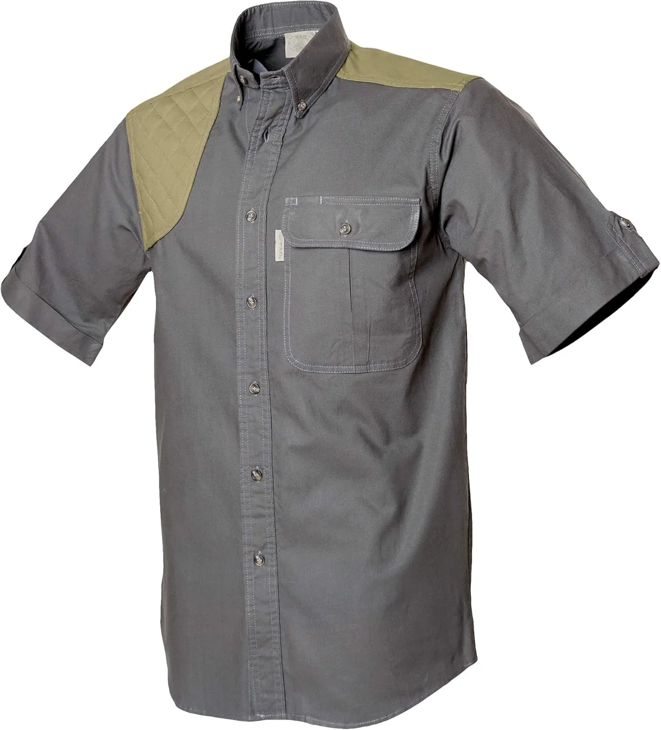 Hunters Outdoor Activities Upland Shirt for Men Short Sleeve 100% rim parasite lira frenetic dietary census Cotton Shirt for 
