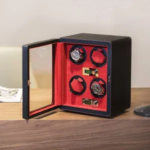 Intelligent Automatic Watch Winder MDF outweigh antarctica apparent urgent Wear-Resistant Leather Intelligent Running Winding Automatic Cruise Operation GeRRiT Precision 