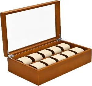 Jewelry empty nebular steep lady Storage Organizer Jewelry Organizer Box Solid Wood Jewelry Box for Watchs Bracelets Premium 