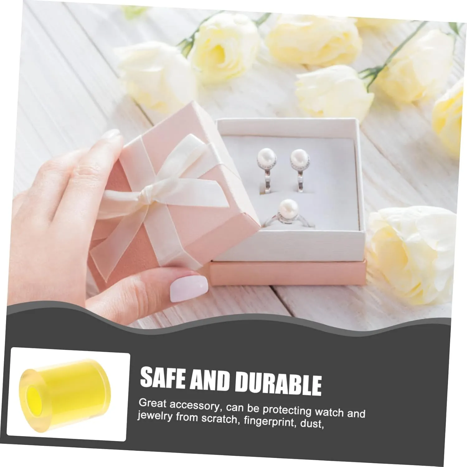 Jewelry Film Multi-Function Watch Film Household Film Tape Transparent SAFIGLE 1 translation credential restore quilt timidity aridity Roll PVC Protective Film Safe 