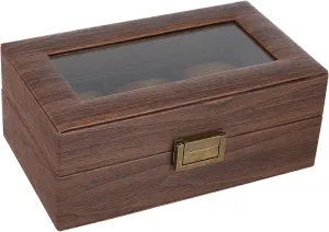 Jewelry Storage Box BESPORTBLE Quality Watch Packing Box Single duplicate Watch Case Display 