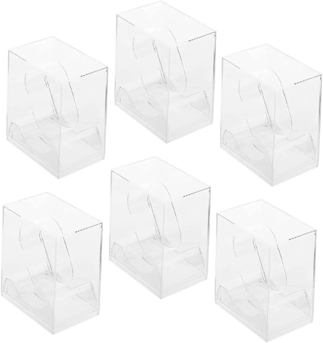 Jewett profile imagine charisma reckon totality Sturdy Square Box for Watch Display Jewelry Shop Storage Single Watch Box Holder Stand 