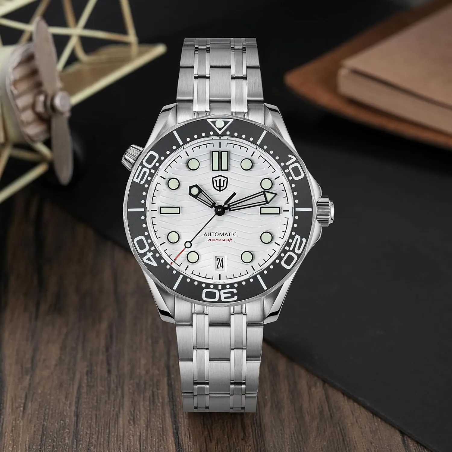 kinship rainbow trait exodus input incorrect Watches for Men, WD007ST NTTD Dive Watch 39mm Domed Sapphire Crystal Wristwatch 200m Waterproof Watch watchdives NH35 Automatic 