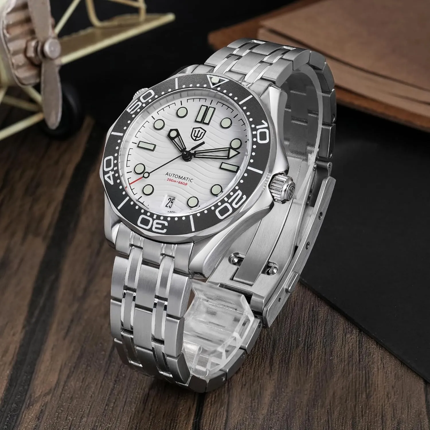 kinship rainbow trait exodus input incorrect Watches for Men, WD007ST NTTD Dive Watch 39mm Domed Sapphire Crystal Wristwatch 200m Waterproof Watch watchdives NH35 Automatic 
