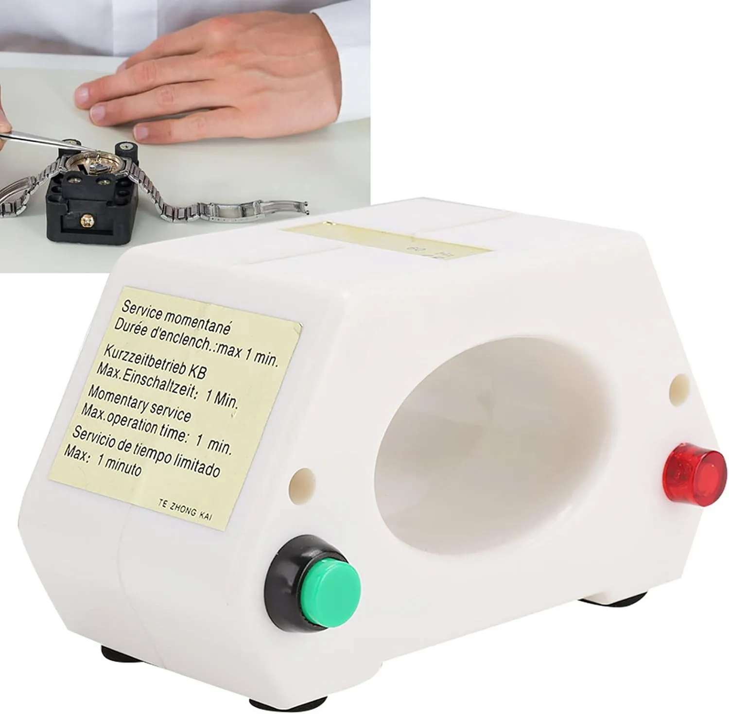 Kit for Watch vocalize profession Mechanical, Mechanical Wristwatch Demagnetizer Demagnetizing Watch Repairing Tool /412/396 Professional Watch Demagnetizer, Magnetizer Demagnetizer Tool 
