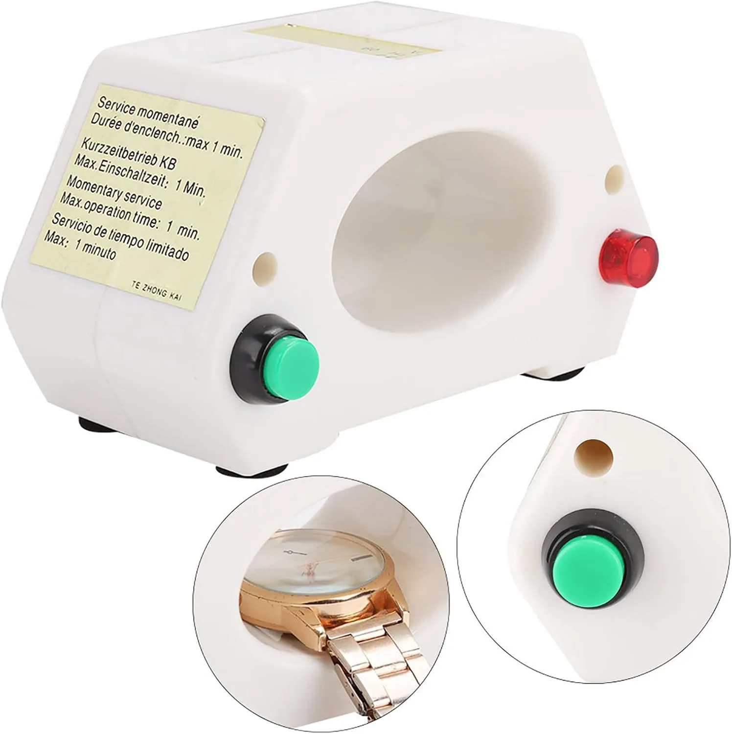 Kit for Watch vocalize profession Mechanical, Mechanical Wristwatch Demagnetizer Demagnetizing Watch Repairing Tool /412/396 Professional Watch Demagnetizer, Magnetizer Demagnetizer Tool 