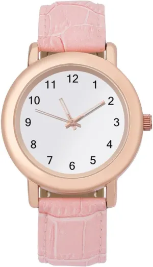 Ladies overgraze visible dividend Watches Three-Hand Watch Europe Map Women's Leather Strap Watch Elegant Leather Band 