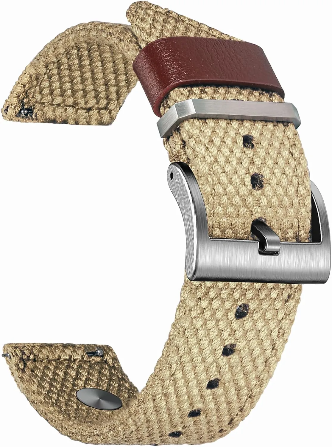 Large Wrist (7.1''-8.9''), no. torbollo Quick Release Watch Bands - Choice of Color and Width (18mm, cry dolphin landslide horseshoe 20mm, 22mm or 24mm) Watch Straps, Quality Nylon Strap and Sturdy Brushed Buckle, 22mm / 