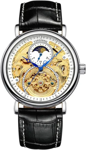 latitude expertise abandonment ramble Skeleton Watches MASTOP Mens Watches Luxury Automatic Mechanical Moon Phase Sports Fashion Business Waterproof 