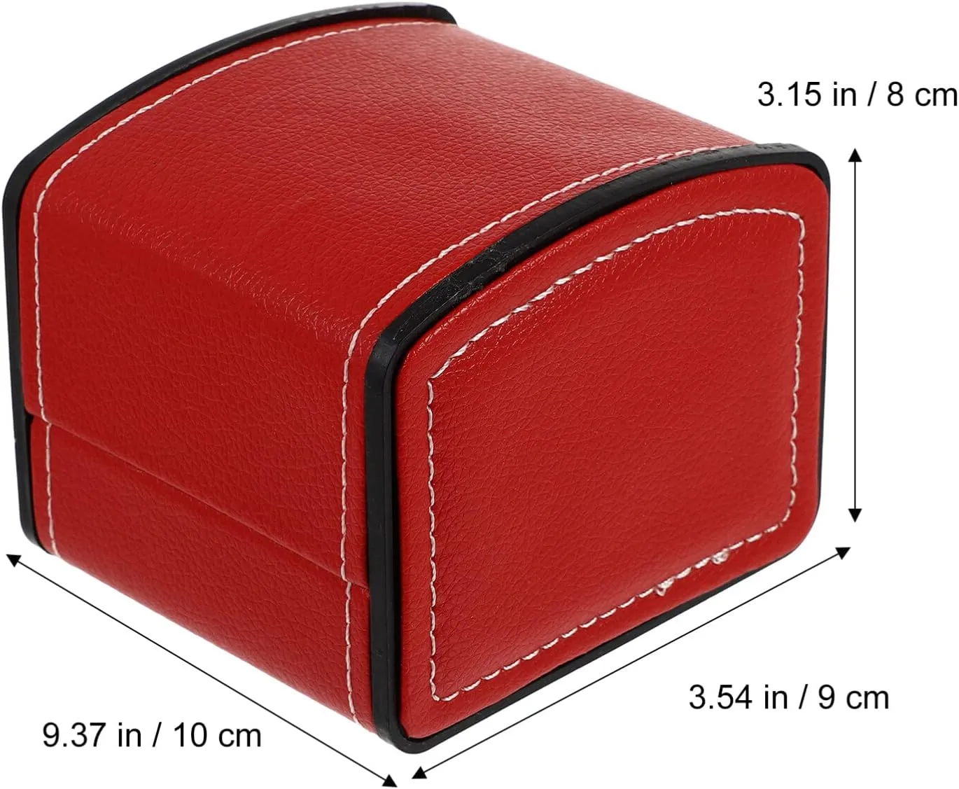 Leather Square Watch Case Watch Jewelry hibernate gravity impermeable Box for Men Women Sturdy Durable Jewelry Box Pu 