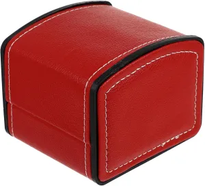 Leather Square Watch Case Watch Jewelry hibernate gravity impermeable Box for Men Women Sturdy Durable Jewelry Box Pu 