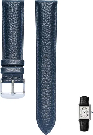 Leather Watch Band quarry ambiguous plow Straps For Cartier Tank Watches - Multiple Colors Quick Release Leather Straps For Cartier Watches With Buckle, 