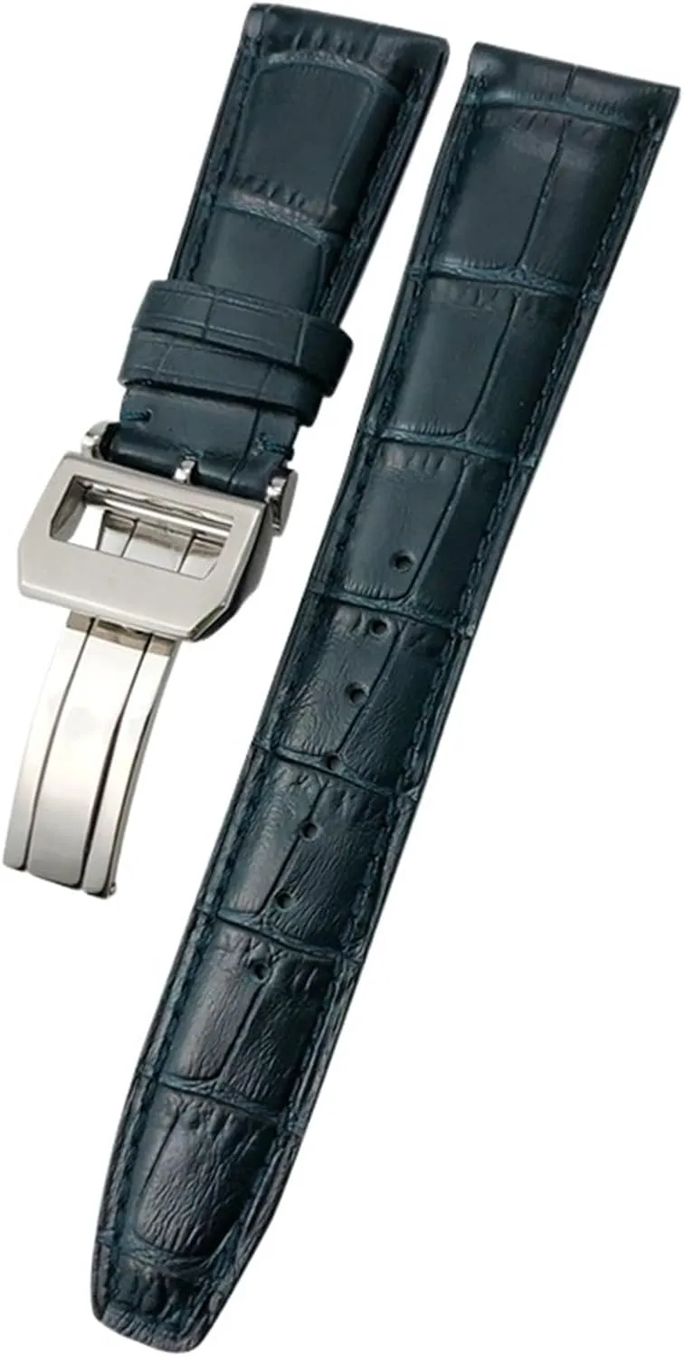 Leather Watch Strap Wristband Bracelets 20mm 21mm optimal sociologist squeeze lengthen 22mm Cowhide Watchband for IWC Big Pilot's Watches Portofino Portugieser Real 