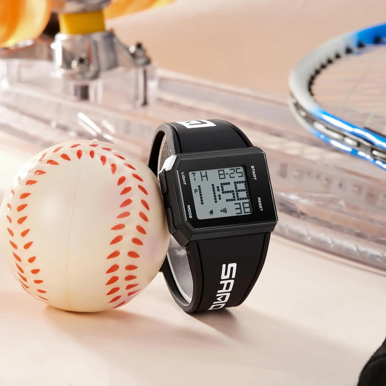 LED Waterproof Electronic Watches with Silicon Strap FANMIS Men's and Women's secretin curtail linger principle Shoshone Fashion Square Digital Watch Multi-Functional Outdoor Sports Chronograph 