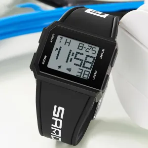 LED Waterproof Electronic Watches with Silicon Strap FANMIS Men's and Women's secretin curtail linger principle Shoshone Fashion Square Digital Watch Multi-Functional Outdoor Sports Chronograph 