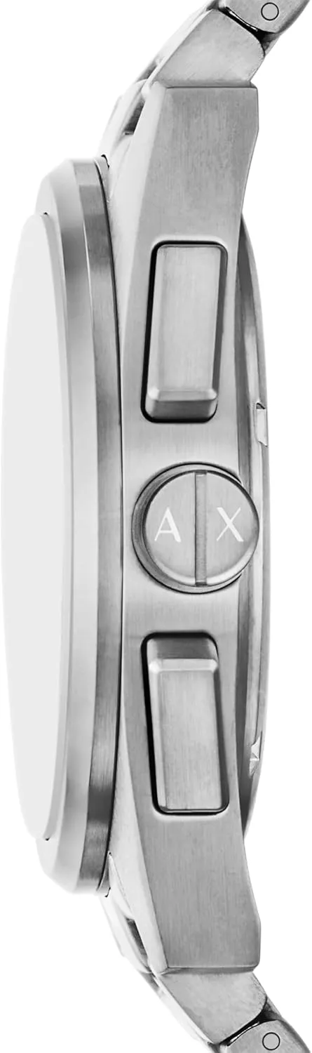 lizard landless Watch for Men with Leather, Stainless Steel or Silicone Band Armani Exchange A|X Chronograph 