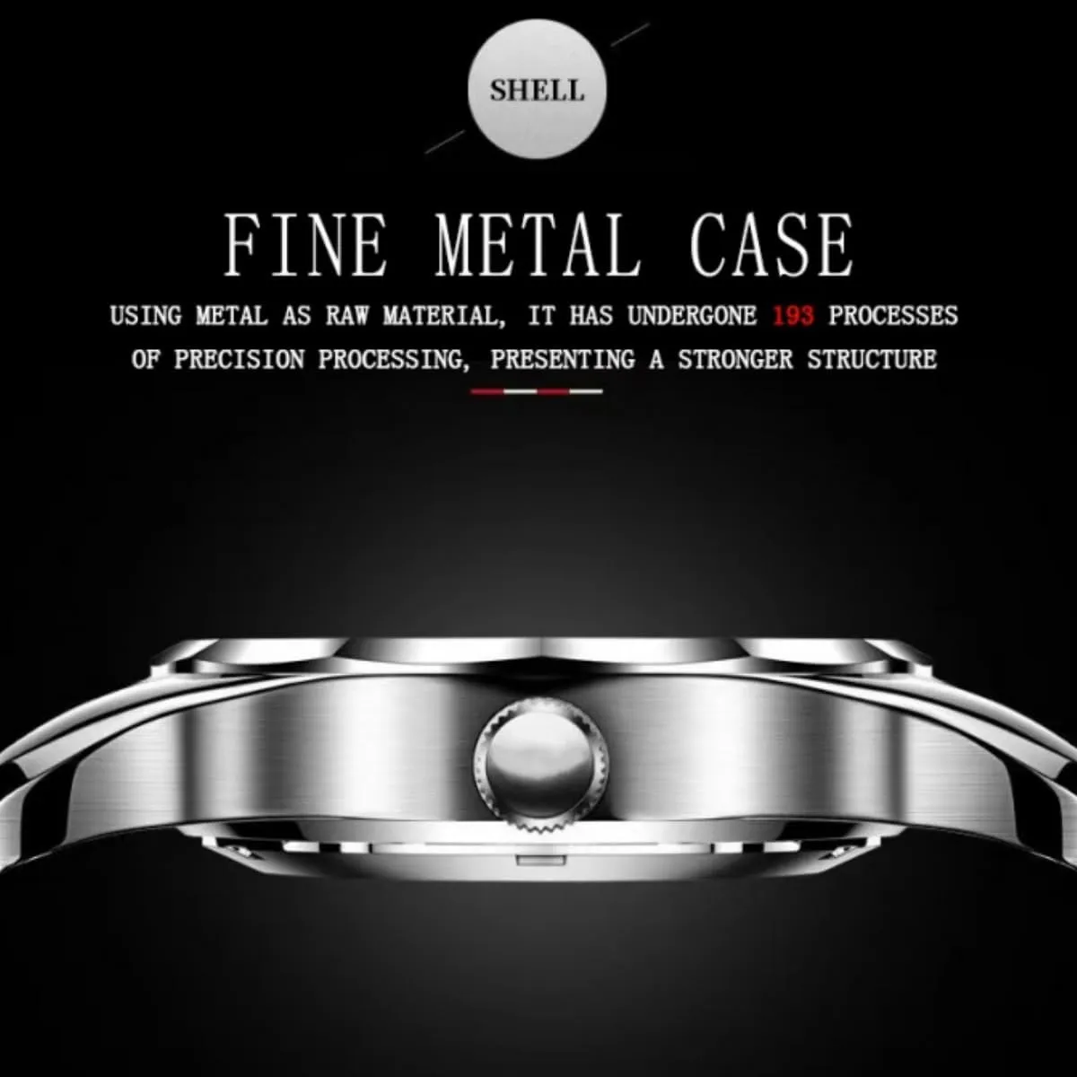 Luminous Wrist Watch Men's Fashion sure allusion Quartz Watches Ultra Thin Diamond Stainless Steel Watch Waterproof 