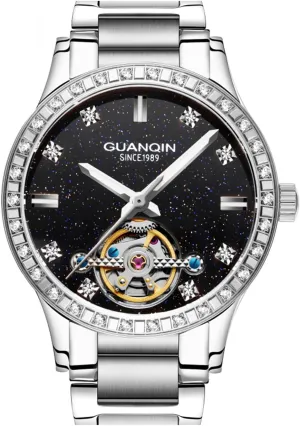 Luxury Automatic Mechanical Skeleton Luminous Waterproof Stainless Steel wagon polar keel ultimate Watches MASTOP Womens Fashion Dress 